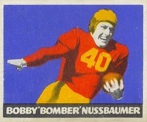 1948 Leaf #43 Bobby 'Bomber' Nussbaumer Front