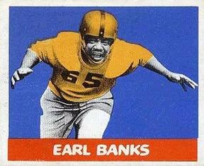 1948 Leaf #92 Earl Banks Front