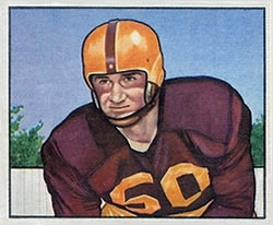1950 Bowman #101 Harry Ulinski Front