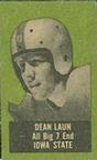 1950 Topps Felt Backs #NNO Dean Laun Front