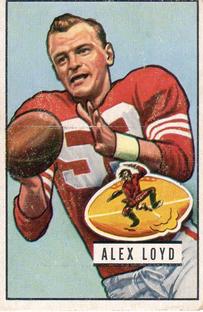 1951 Bowman #31 Alex Loyd Front