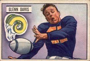 1951 Bowman #42 Glenn Davis Front
