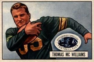1951 Bowman #58 Thomas McWilliams Front