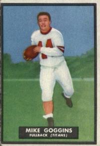 1951 Topps Magic #32 Mike Goggins Front