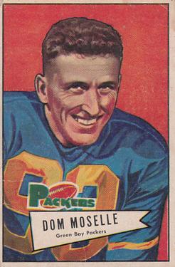 1952 Bowman Large #130 Dom Moselle Front