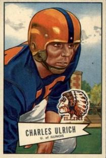 1952 Bowman Small #134 Chuck Ulrich Front