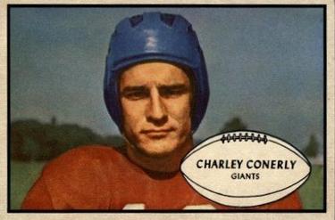 1953 Bowman #20 Charley Conerly Front