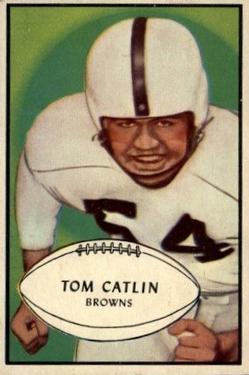 1953 Bowman #35 Tom Catlin Front