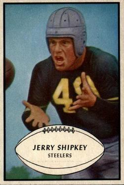 1953 Bowman #82 Jerry Shipkey Front