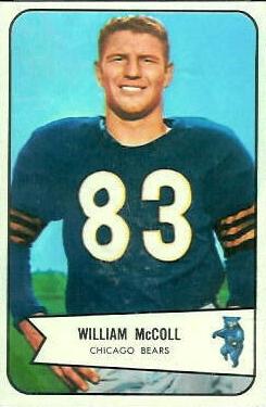 1954 Bowman #59 William McColl Front