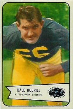 1954 Bowman #81 Dale Dodrill Front