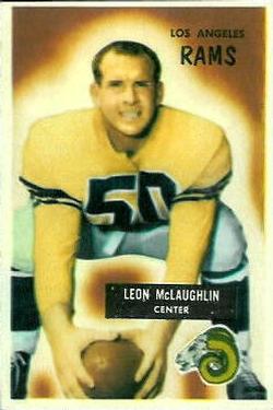 1955 Bowman #88 Leon McLaughlin Front
