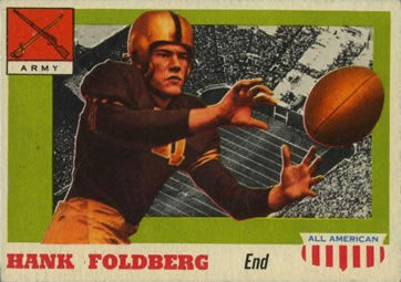 1955 Topps All-American #32 Hank Foldberg Front