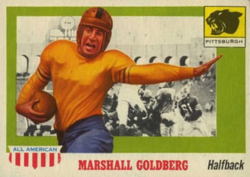 1955 Topps All-American #89 Marshall Goldberg Front