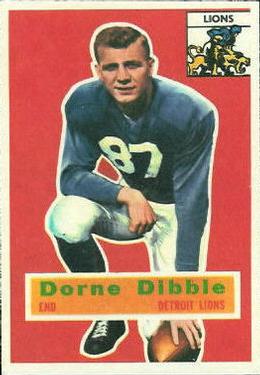 1956 Topps #32 Dorne Dibble Front