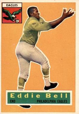 1956 Topps #4 Eddie Bell Front