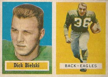 1957 Topps #13 Dick Bielski Front