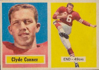 1957 Topps #78 Clyde Conner Front