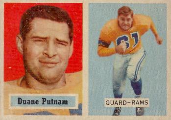 1957 Topps #87 Duane Putnam Front