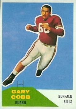 1960 Fleer #37 Gary Cobb Front