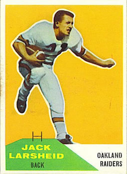 1960 Fleer #41 Jack Larscheid Front
