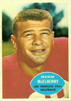 1960 Topps #116 Hugh McElhenny Front