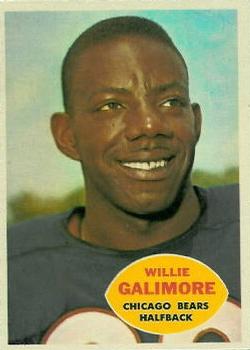 1960 Topps #14 Willie Galimore Front