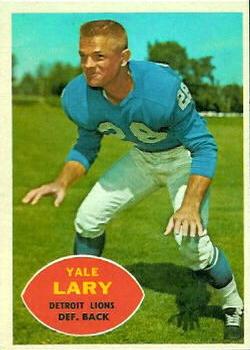 1960 Topps #48 Yale Lary Front