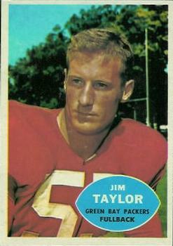 1960 Topps #52 Jim Taylor Front