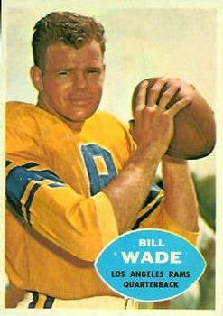 1960 Topps #61 Bill Wade Front