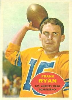 1960 Topps #62 Frank Ryan Front