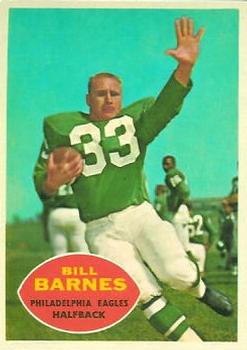 1960 Topps #84 Bill Barnes Front