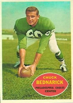 1960 Topps #87 Chuck Bednarik Front