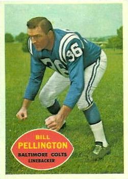 1960 Topps #8 Bill Pellington Front