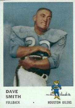 1961 Fleer #170 Dave Smith Front