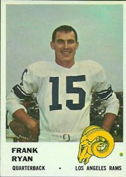 1961 Fleer #98 Frank Ryan Front
