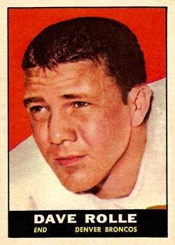 1961 Topps #197 Dave Rolle Front