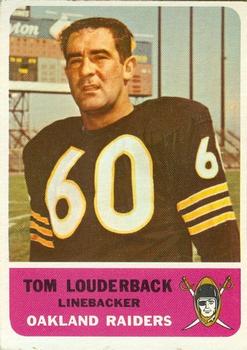 1962 Fleer #75 Tom Louderback Front