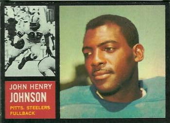 1962 Topps #129 John Henry Johnson Front