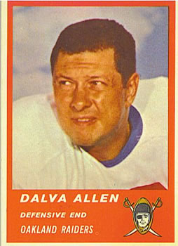 1963 Fleer #65 Dalva Allen Front