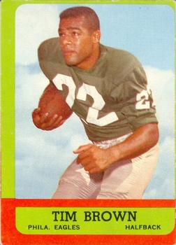1963 Topps #111 Tim Brown Front