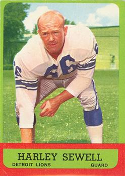 1963 Topps #29 Harley Sewell Front