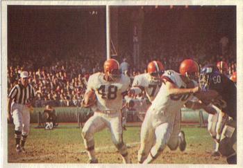 1966 Philadelphia #52 Browns vs Giants Front