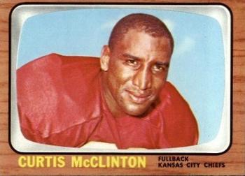 1966 Topps #72 Curtis McClinton Front