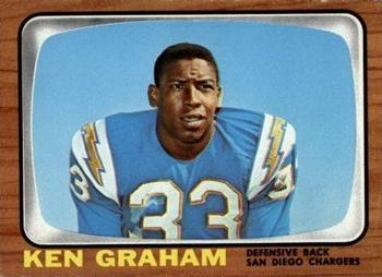 1966 Topps #123 Ken Graham Front