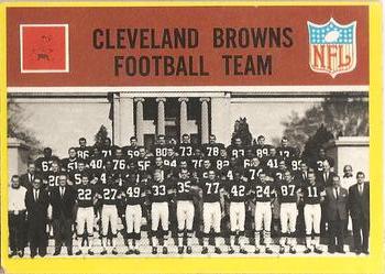 1967 Philadelphia #37 Cleveland Browns Front