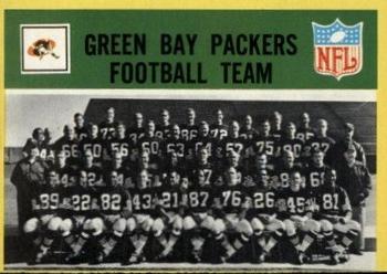 1967 Philadelphia #73 Green Bay Packers Front
