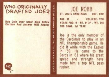 1967 Philadelphia #162 Joe Robb Back