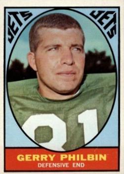 1967 Topps #99 Gerry Philbin Front
