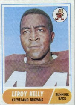 1968 Topps #206 Leroy Kelly Front